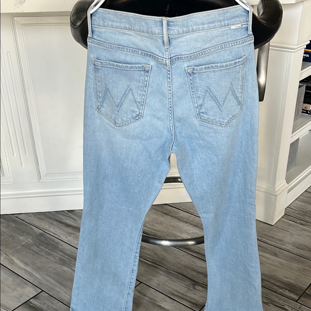 MOTHER brand light blue jeans